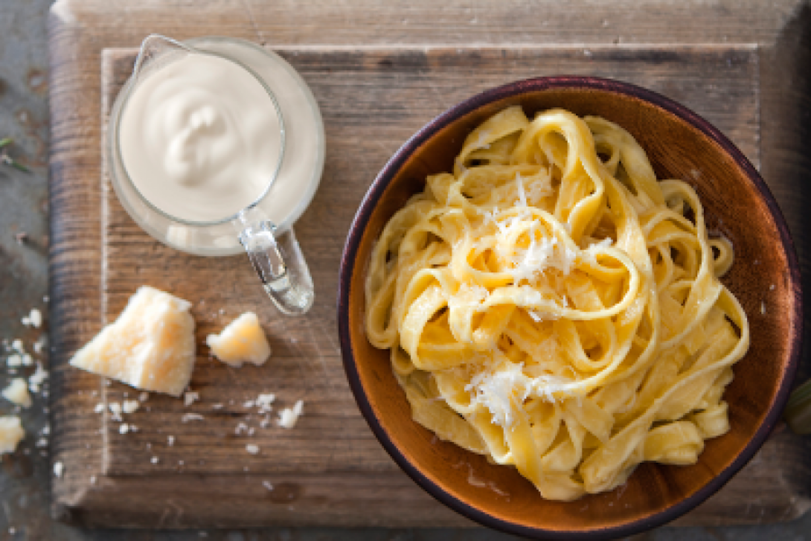 Fettuccine Egg San Remo