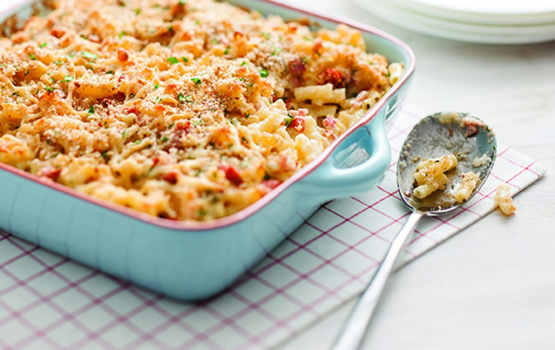 Macaroni Cheese with Bacon San Remo
