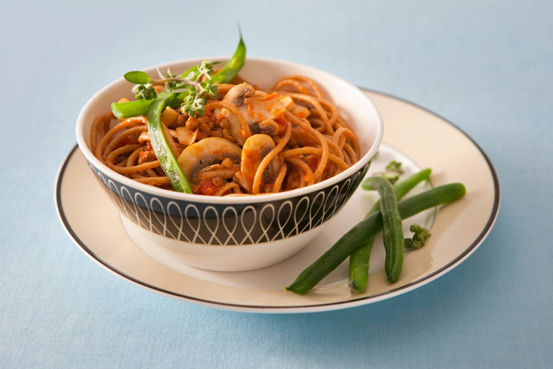 Spaghetti with Lentil Bolognese San Remo