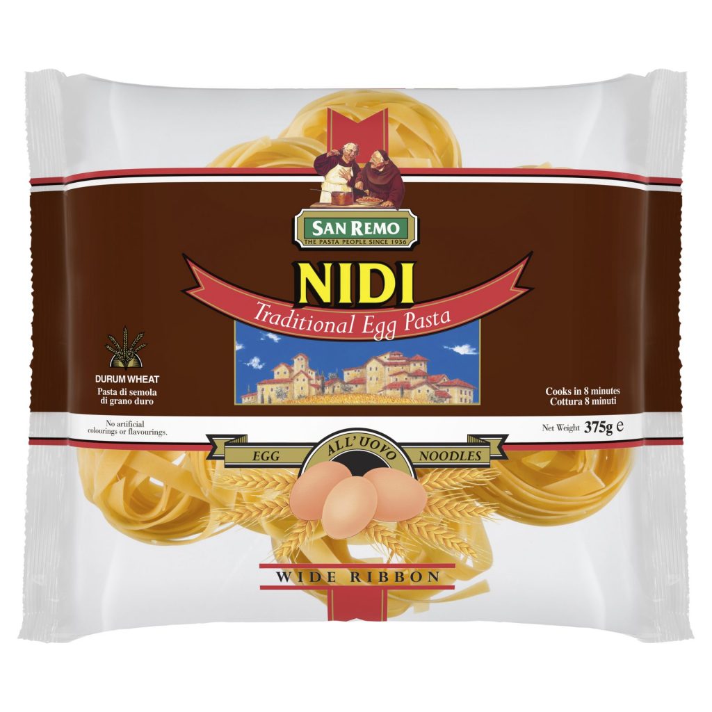 Nidi Bronzato Egg Noodle No73 Wide Ribbon