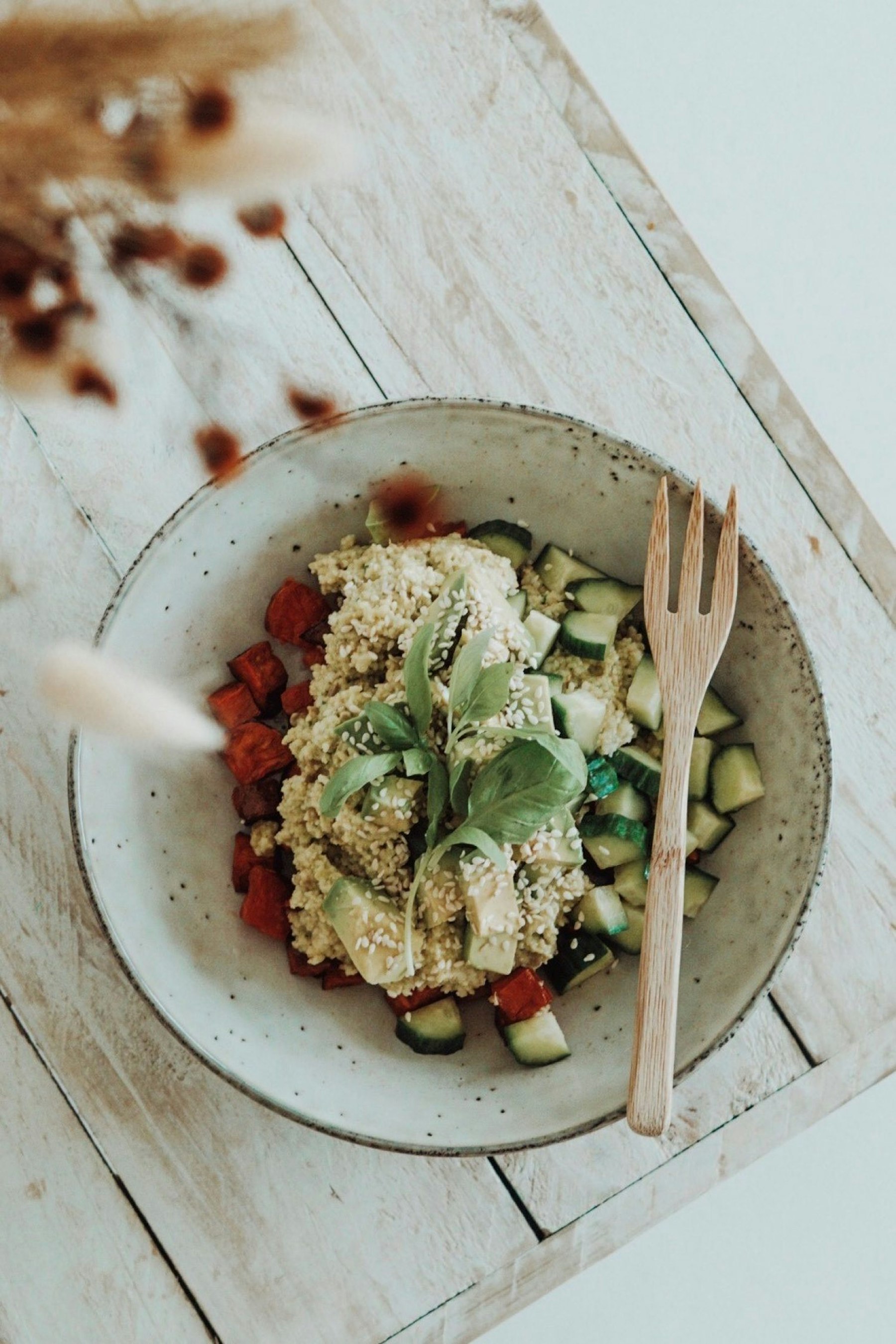 » Easy Pesto Couscous Salad