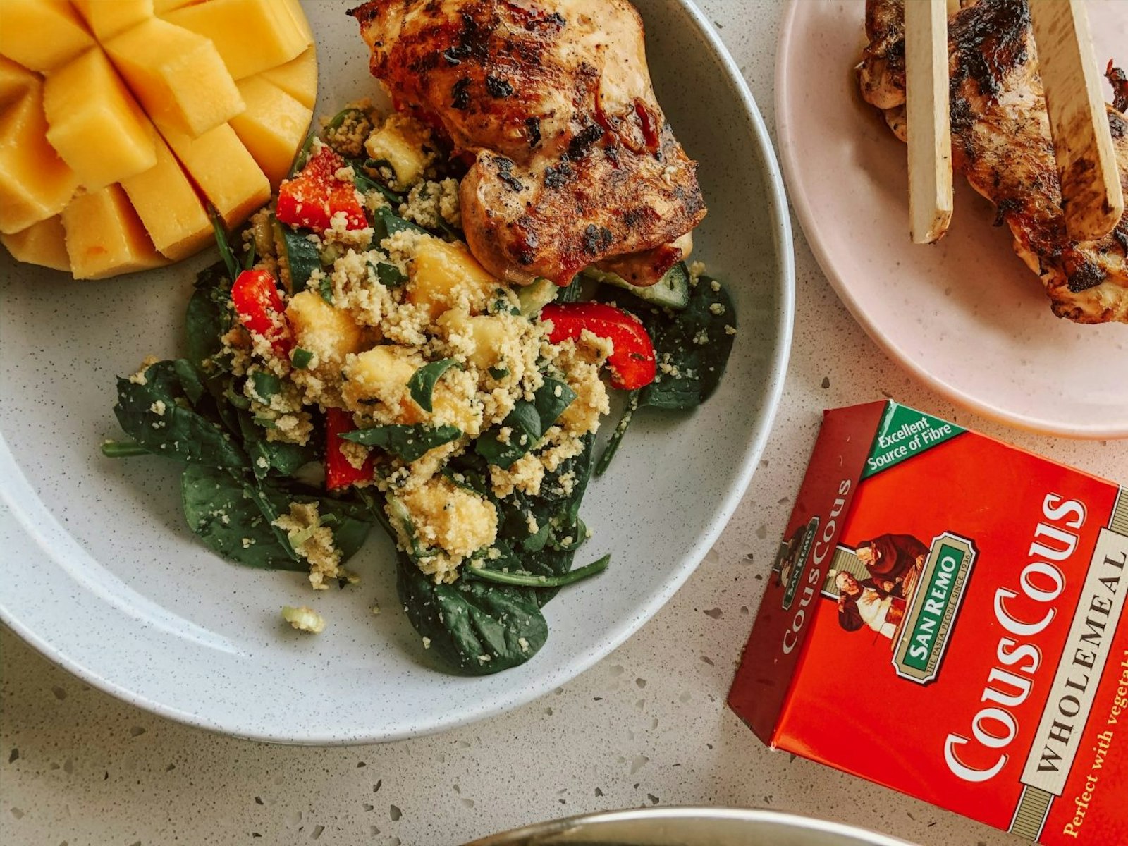 Quick and Easy Mango Couscous Salad San Remo