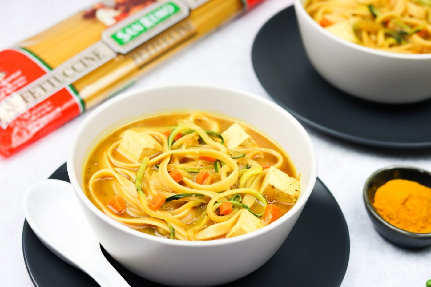 Miso Soup with Tofu, Turmeric and Ginger - San Remo