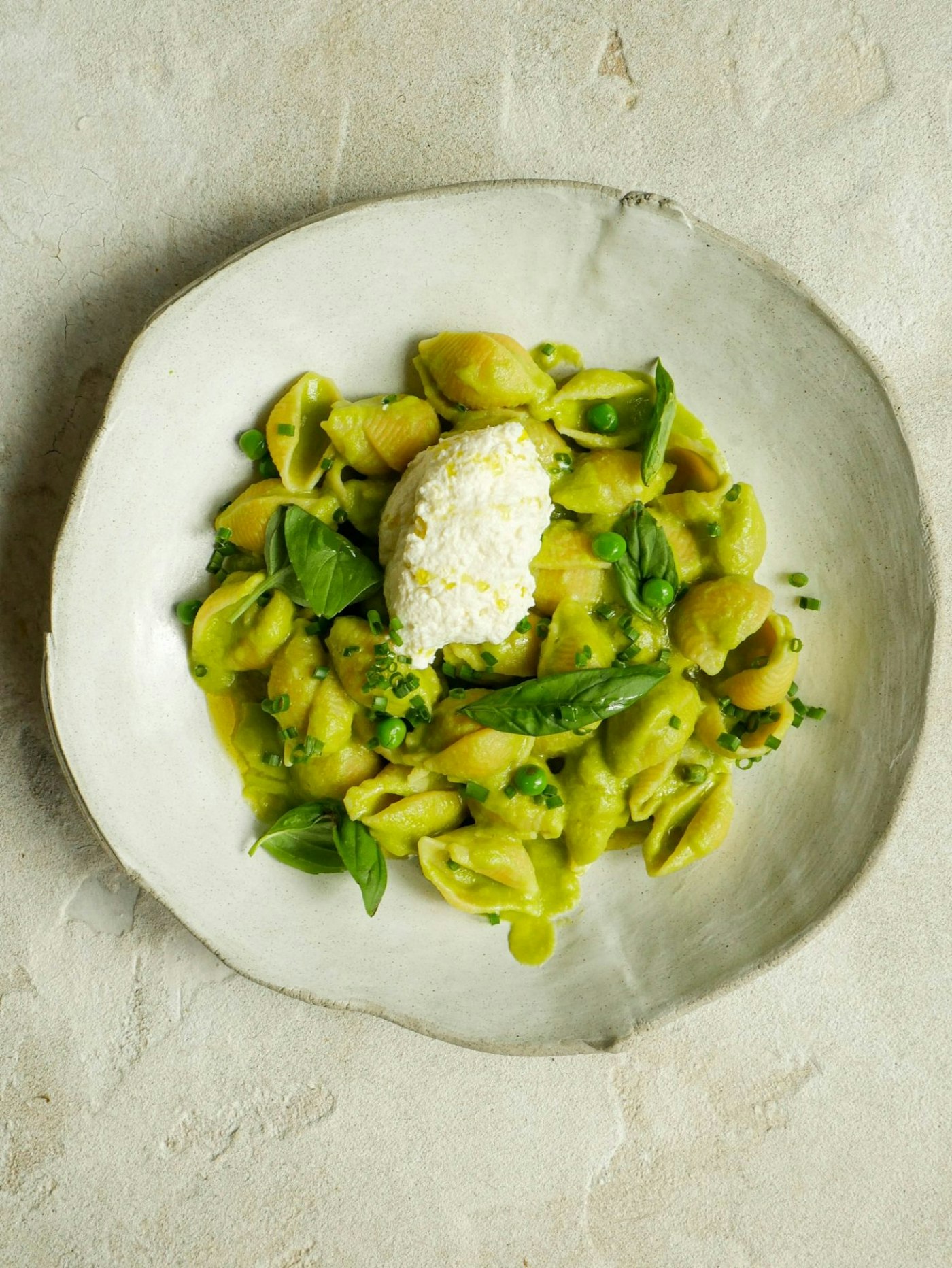 » Pea & Ricotta Pasta