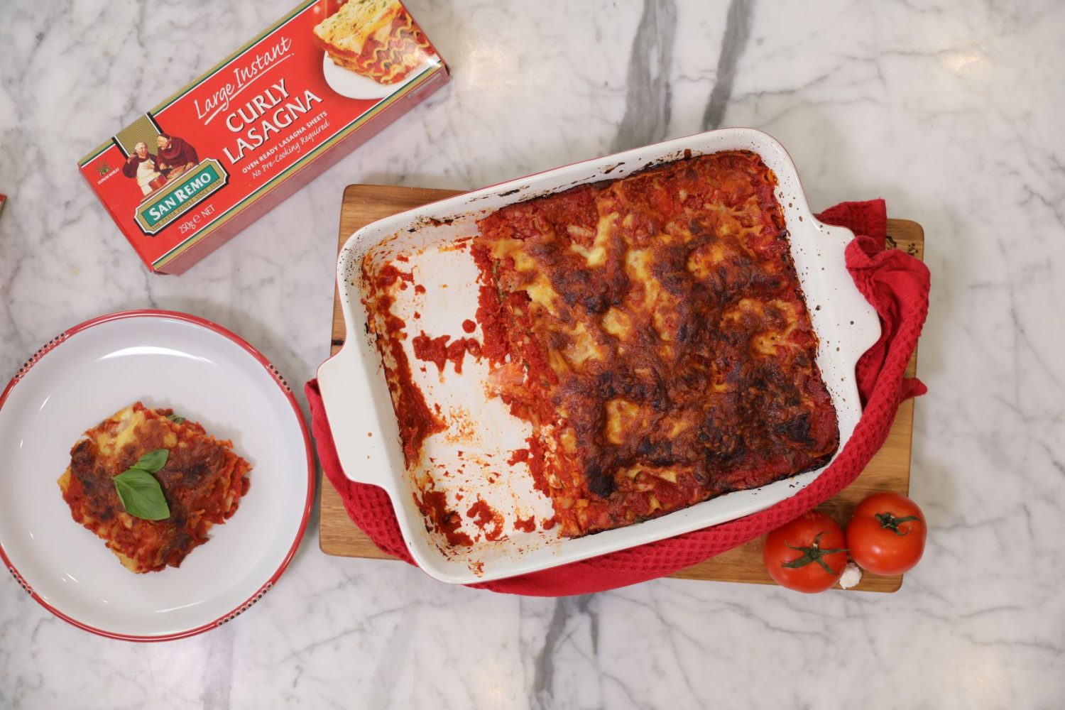 Instant lasagna recipe new arrivals