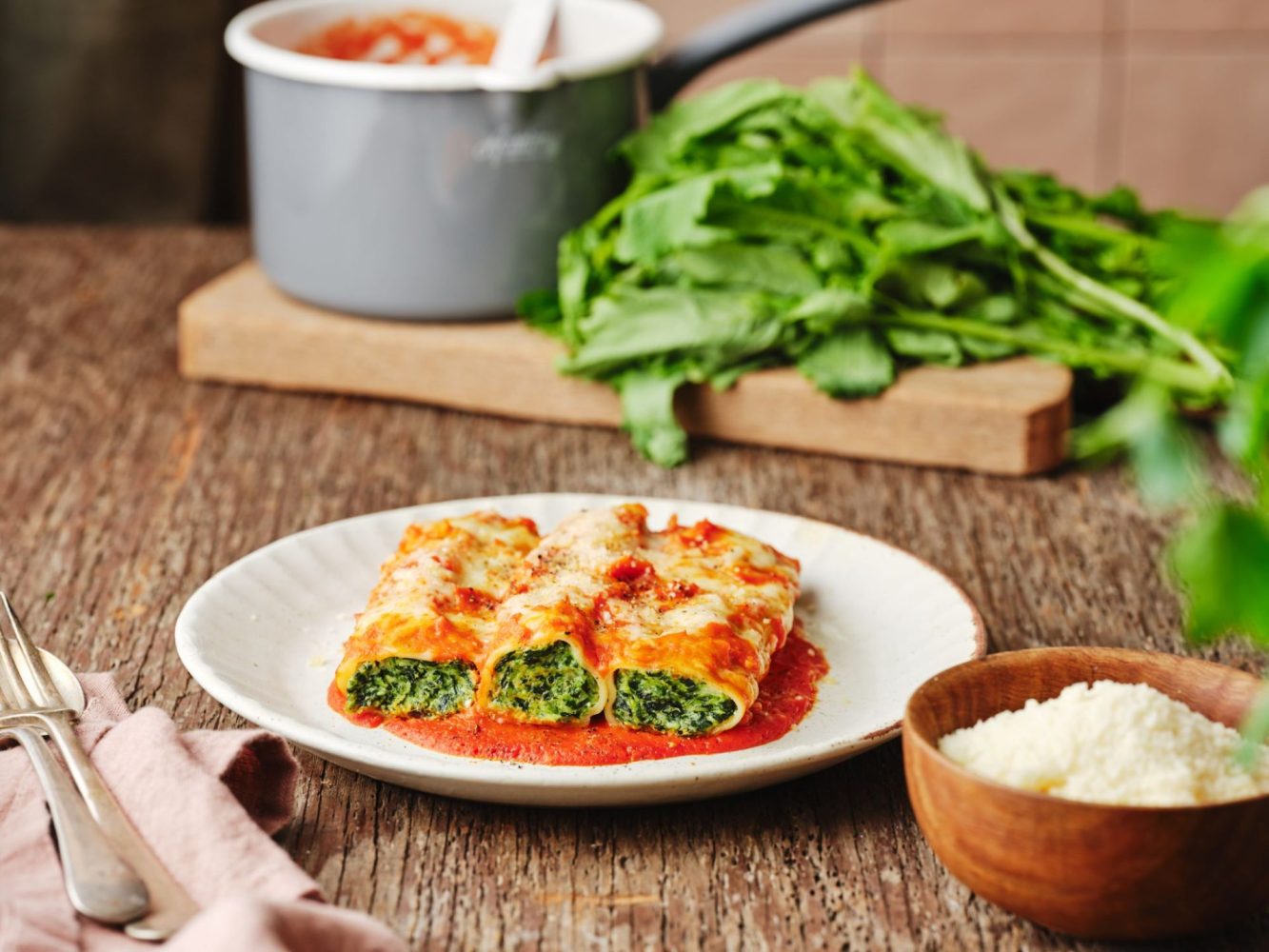 » Spinach And Ricotta Cannelloni